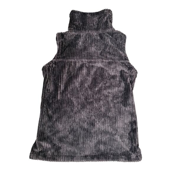 Columbia Women's Fire Side Sherpa Vest Charcoal Size L - Picture 8 of 9
